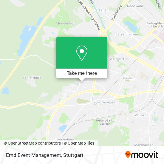 Emd Event Management map