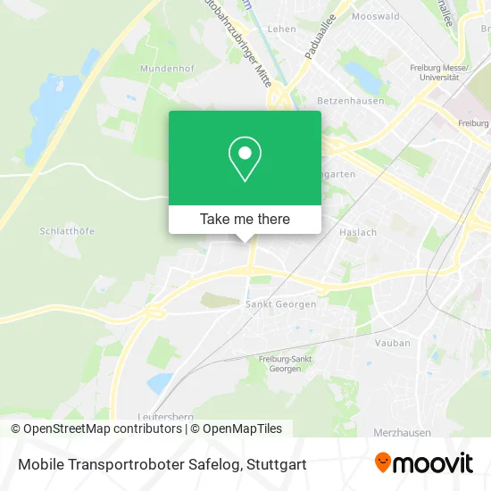 Карта Mobile Transportroboter Safelog