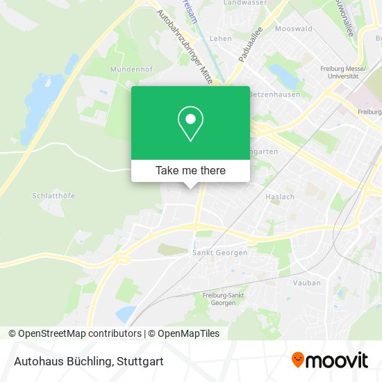 Карта Autohaus Büchling