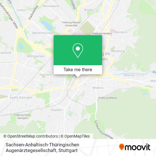 Sachsen-Anhaltisch-Thüringischen Augenärztegesellschaft map