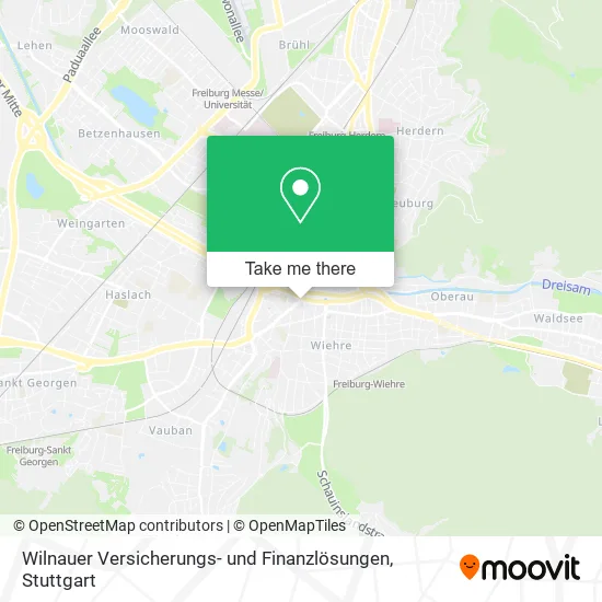 Карта Wilnauer Versicherungs- und Finanzlösungen