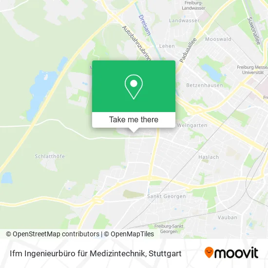 Карта Ifm Ingenieurbüro für Medizintechnik