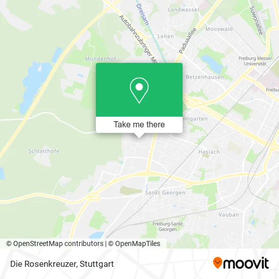 Карта Die Rosenkreuzer
