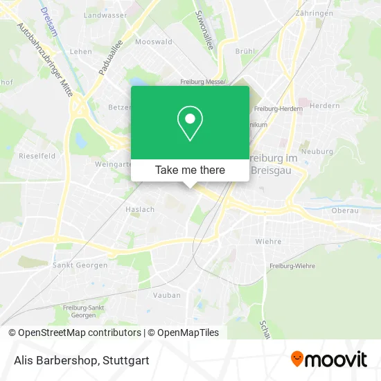 Карта Alis Barbershop
