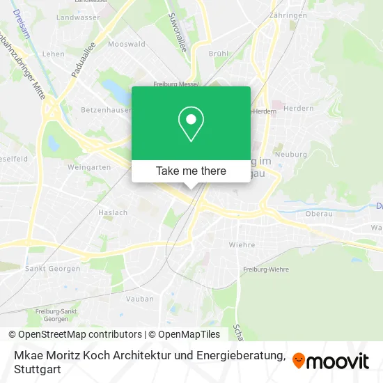 Карта Mkae Moritz Koch Architektur und Energieberatung