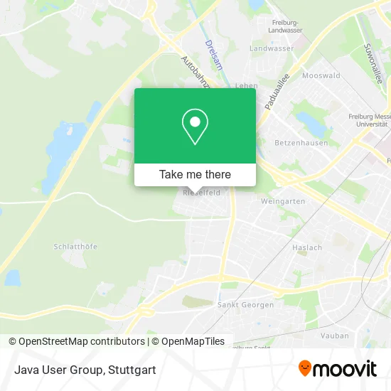 Карта Java User Group