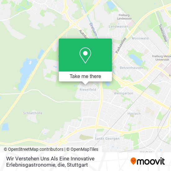 Wir Verstehen Uns Als Eine Innovative Erlebnisgastronomie, die map