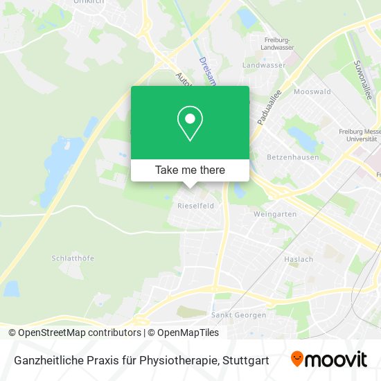 Ganzheitliche Praxis für Physiotherapie map