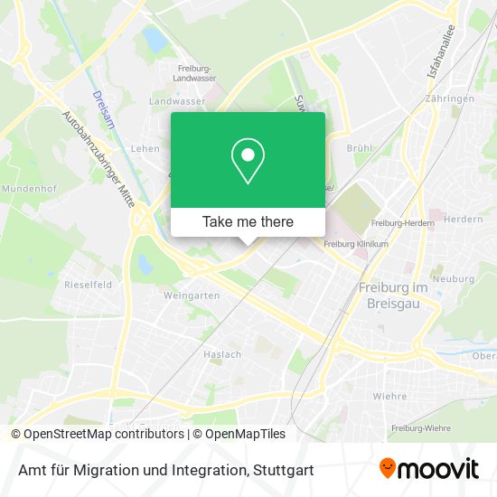 Amt für Migration und Integration map