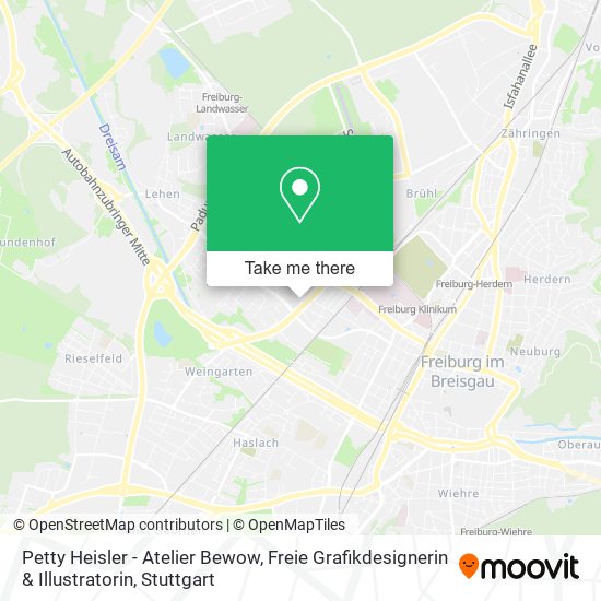 Petty Heisler - Atelier Bewow, Freie Grafikdesignerin & Illustratorin map