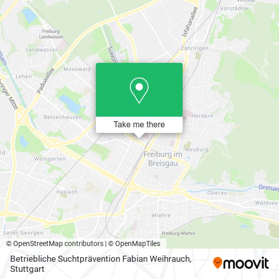 Betriebliche Suchtprävention Fabian Weihrauch map