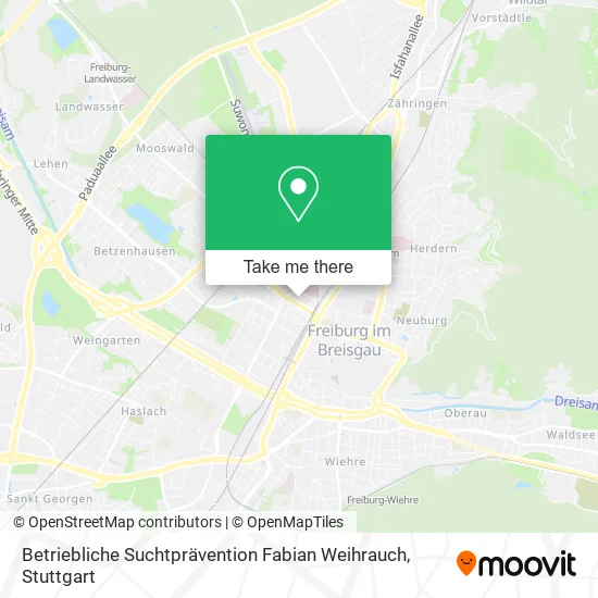 Карта Betriebliche Suchtprävention Fabian Weihrauch