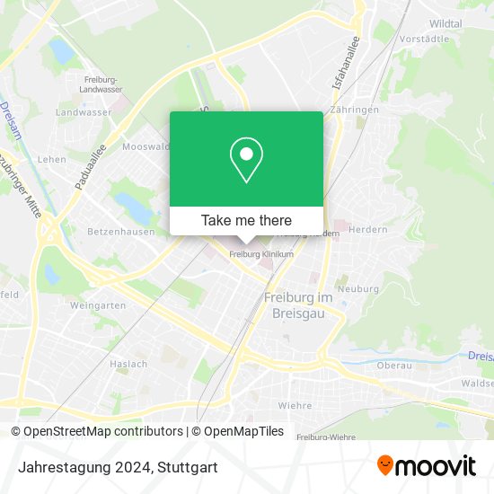 Jahrestagung 2024 map