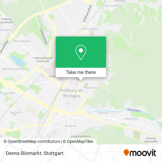 Карта Denns Biomarkt