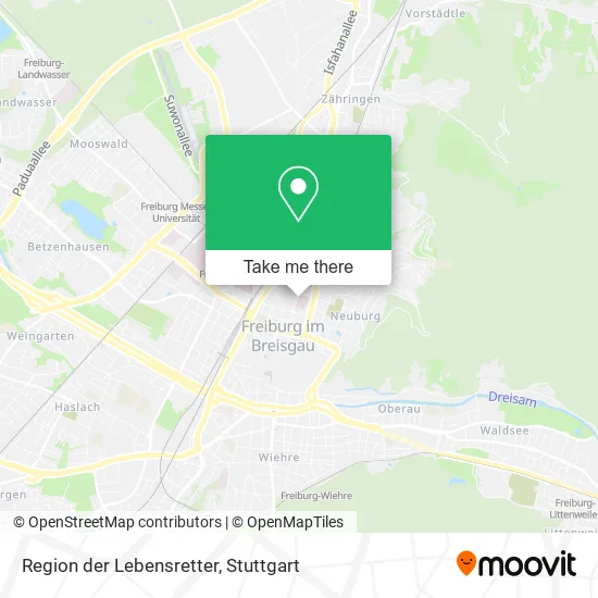 Карта Region der Lebensretter