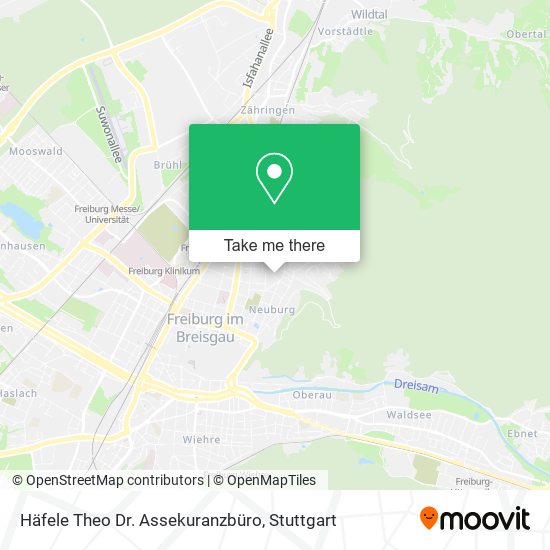 Häfele Theo Dr. Assekuranzbüro map