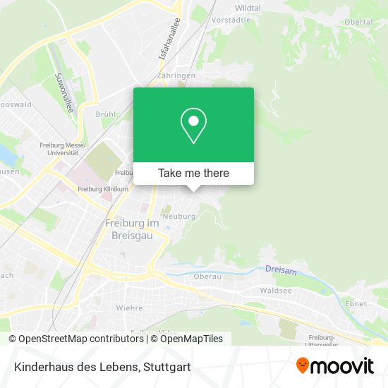Kinderhaus des Lebens map