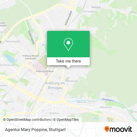 Agentur Mary Poppins map