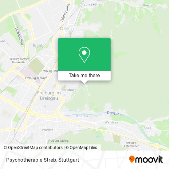 Карта Psychotherapie Streb