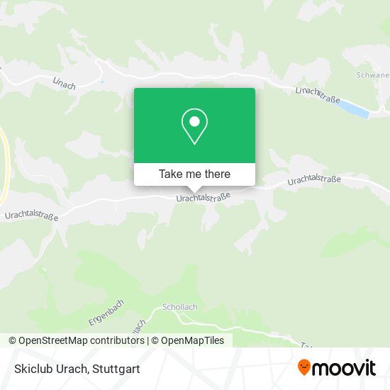 Skiclub Urach map