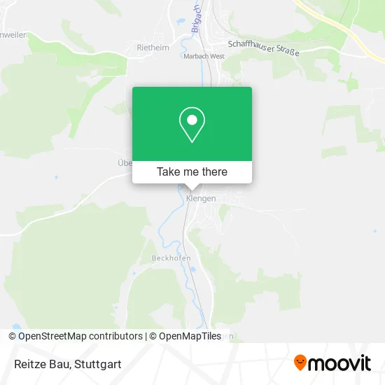 Карта Reitze Bau