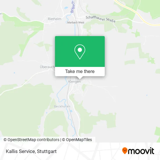 Карта Kallis Service