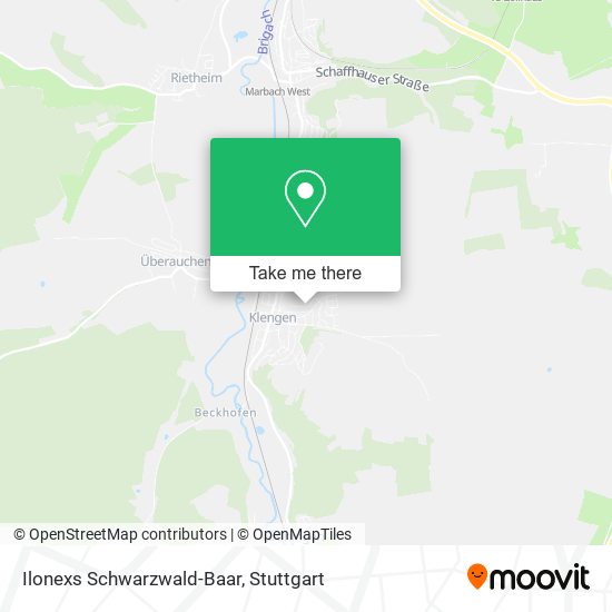 Ilonexs Schwarzwald-Baar map