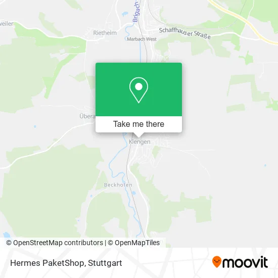 Карта Hermes PaketShop