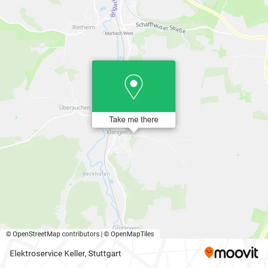 Карта Elektroservice Keller