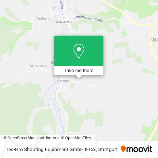 Tec-Hro Shooting Equipment GmbH & Co. map