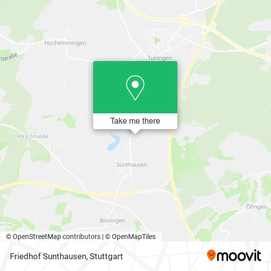 Карта Friedhof Sunthausen