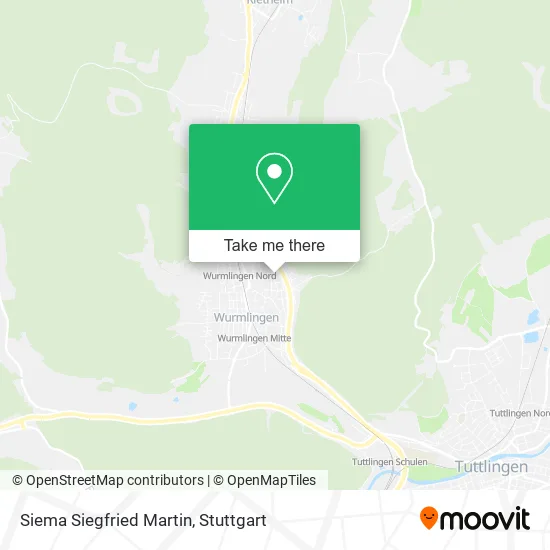 Карта Siema Siegfried Martin