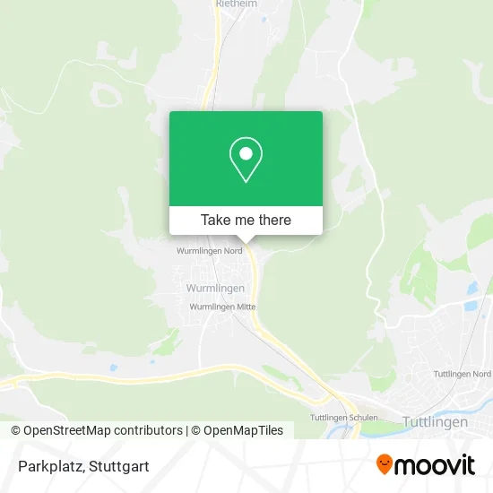 Карта Parkplatz