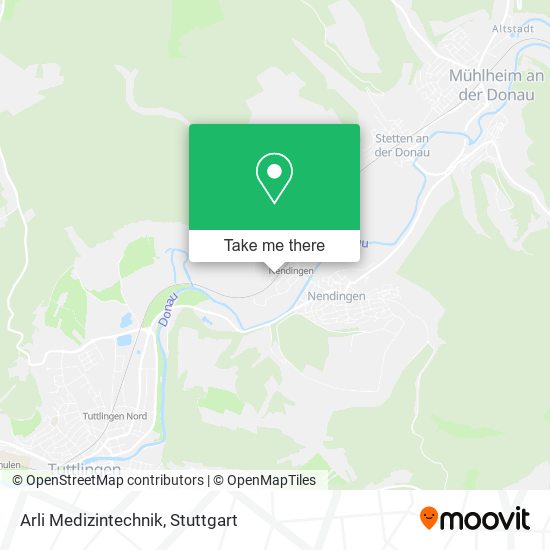 Arli Medizintechnik map
