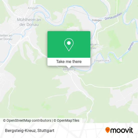 Карта Bergsteig-Kreuz