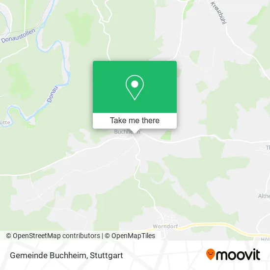 Карта Gemeinde Buchheim
