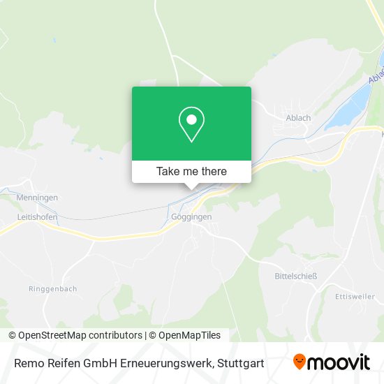 Карта Remo Reifen GmbH Erneuerungswerk