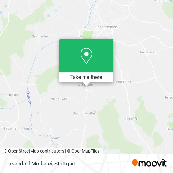 Карта Ursendorf Molkerei