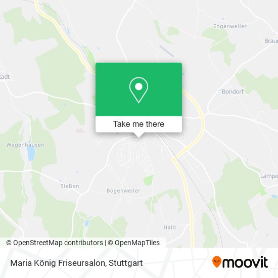 Maria König Friseursalon map