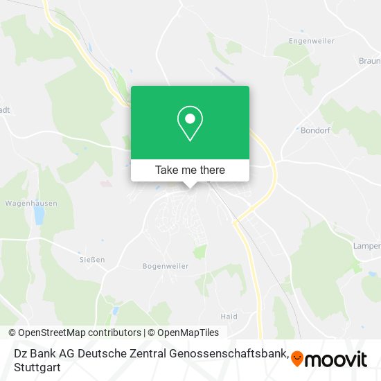 Dz Bank AG Deutsche Zentral Genossenschaftsbank map