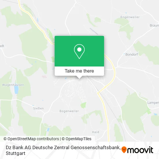 Карта Dz Bank AG Deutsche Zentral Genossenschaftsbank