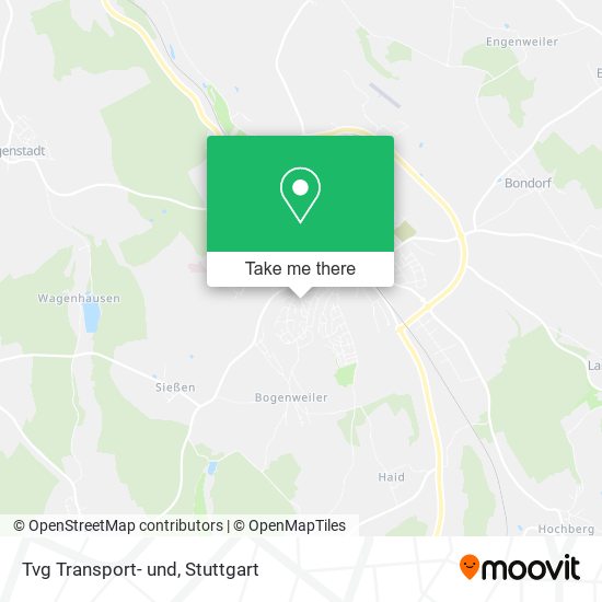 Tvg Transport- und map