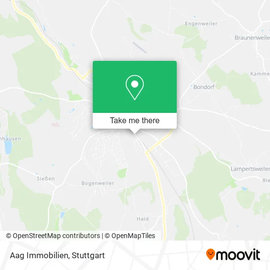 Карта Aag Immobilien