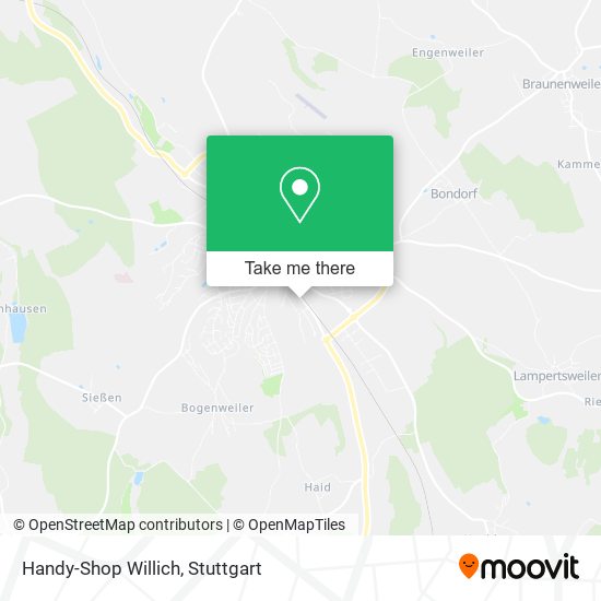 Карта Handy-Shop Willich