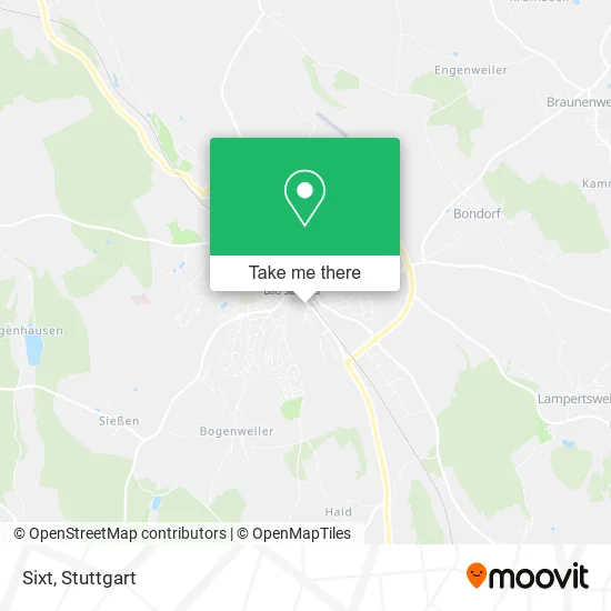 Карта Sixt