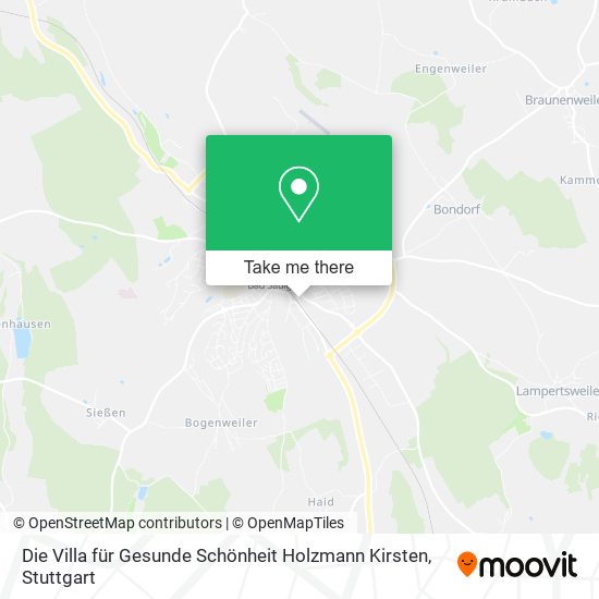 Die Villa für Gesunde Schönheit Holzmann Kirsten map