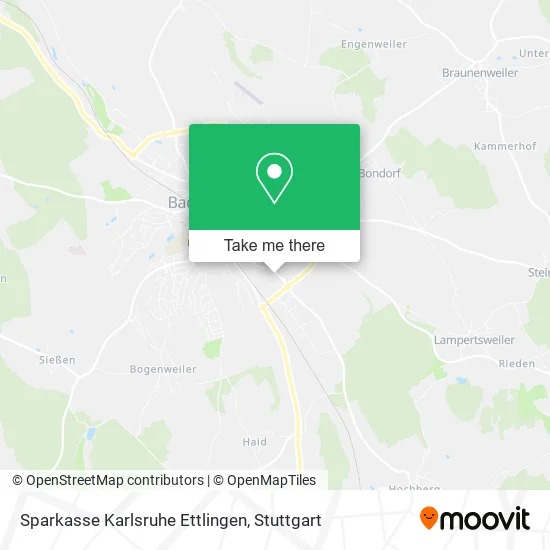 Карта Sparkasse Karlsruhe Ettlingen