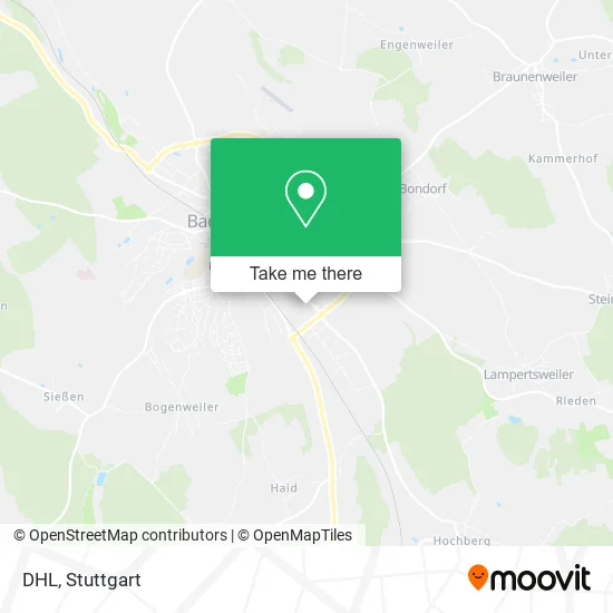 Карта DHL