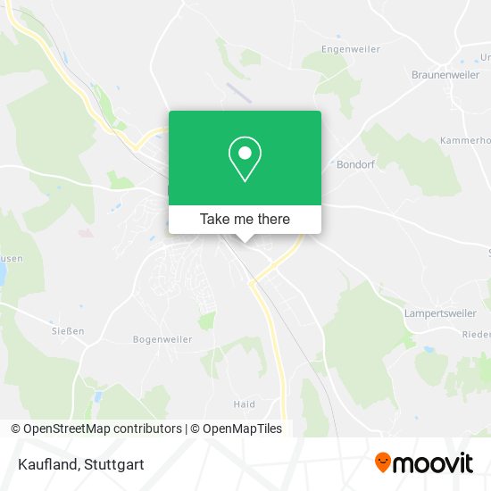 Kaufland map