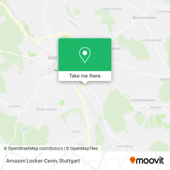 Карта Amazon Locker-Cevin